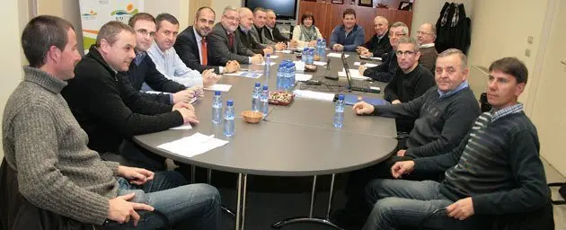 Miquel Buch va participar en el Consell d'Alcaldes del Pla d'Urgell.