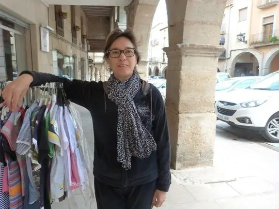 La presidenta de l'Agrupació de Comerciants, Montse Pijuan