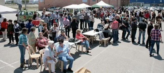 La festa va comptar amb una zona dedicada a la venda d'articles.