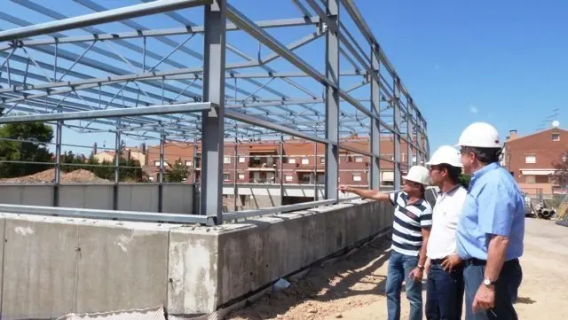 L'alcalde i els tècnics municipals han comprovat avui l'avançat estat de les obres