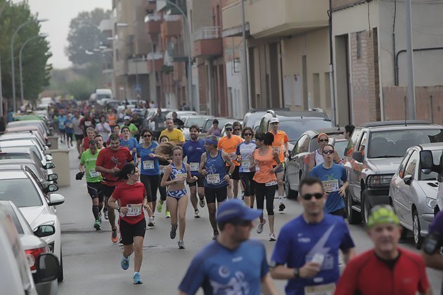 Recull de les millors imatges de la Mitja Marató de Mollerussa i Golmés.