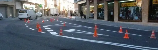 Nou repintat de la senyalització horitzontal