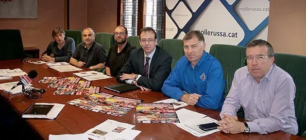 Acte de presentació del Campionat d'Espanya d'Autocros de Mollerussa.