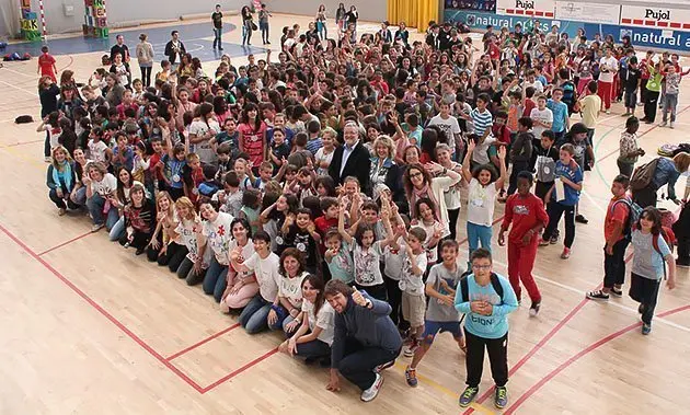 Els participants en la segona edició l'English Day celebrada a Mollerussa.