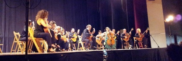 Orquestra de Guitarres de Barcelona actuació al Garrigues Guitar Festival
