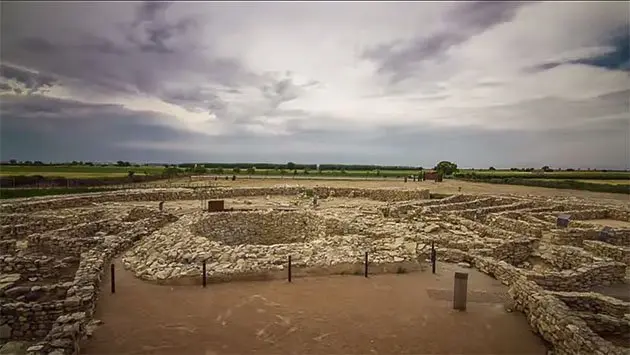Imatge de La fortalesa dels Vilars d'Arbeca, en el vídeo de l'Agència Catalana de Turisme.