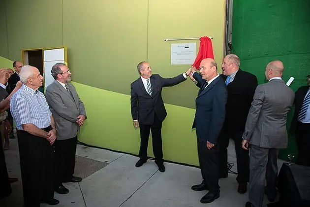 El conseller d’Empresa i Ocupació, Felip Puig, va inaugurar l'ampliacio de l'empresa Biològic Kali.