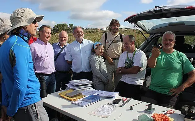 Dia mundial dels ocells que es va celebrar a l'Estany el passat any.