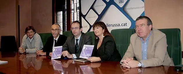 Sala, Buenafuente, Solsona i Pérez van presentar la iniciativa de l'AIDC.