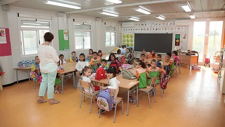 Inici del curs a l'escola Les Arrels de Mollerussa.