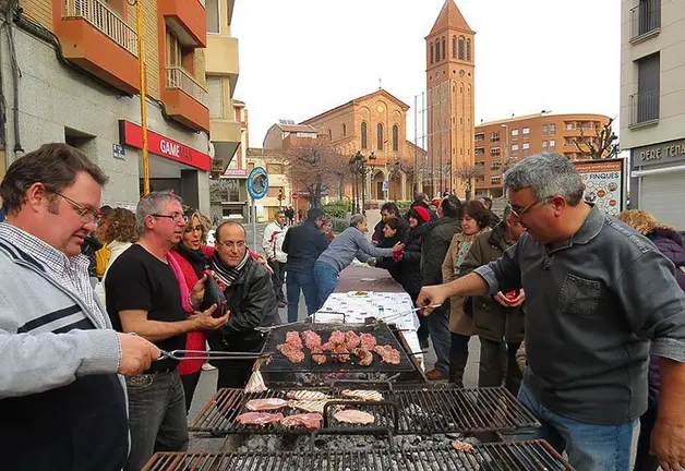 Les Activitats de la Marató de TV3 amb la colla de 1964 de Mollerussa.