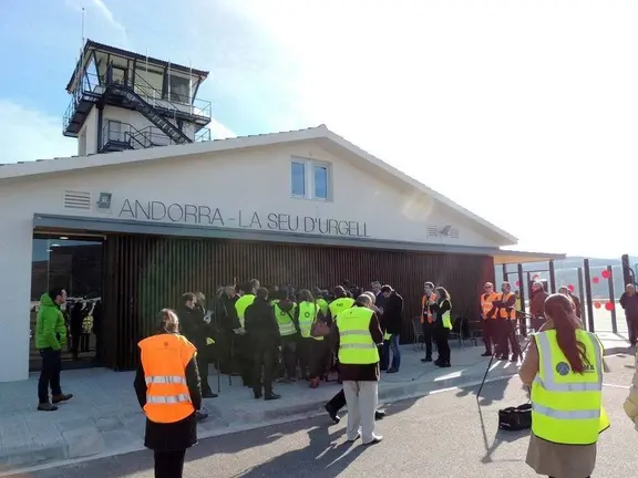 Inauguració Aeroport Andorra-La seu d'Urgell