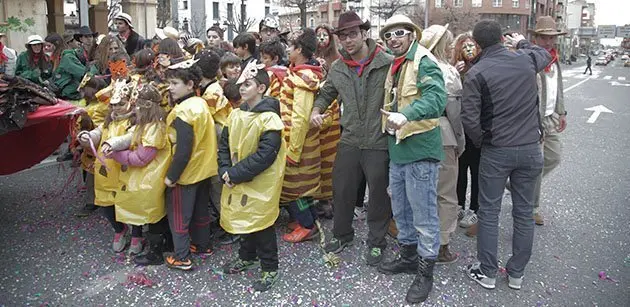 Les colles que van participar en la Gran Rua del 2014 a Mollerussa.