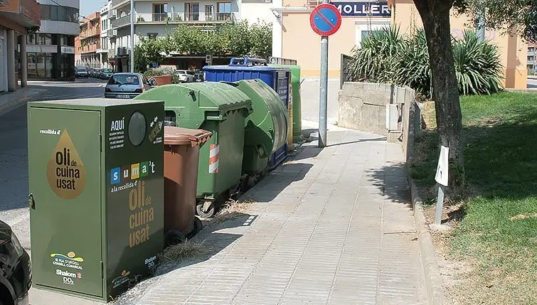 Una dels àrees d'aportació actuals a Mollerussa.