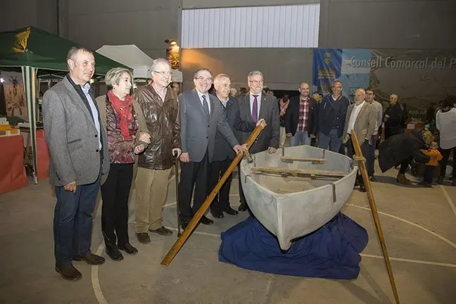El president de la Diputació Joan Reñé inaugura la Fira de l'Estany d'Ivars d'Urgell.