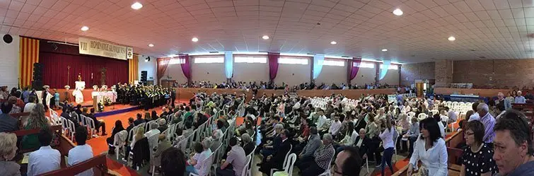Festa Vellesa de Miralcamp es va celebrar al Pavelló Poliesportiu.