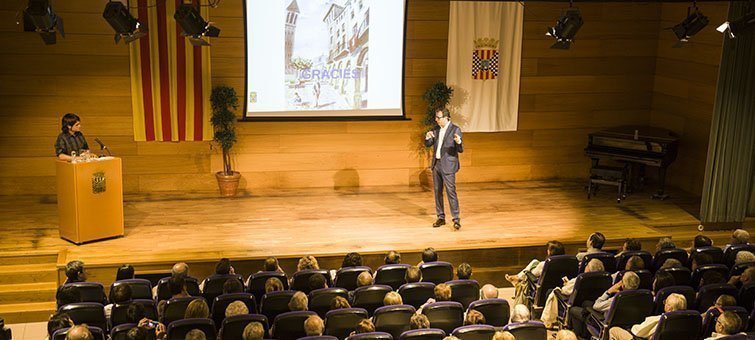 Marc Solsona, Oriol Bosch, xerrada Mollerussa avui 2015