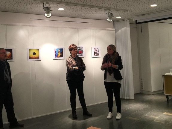 Inauguració de l'exposició de fotografies a Instagram de Tere Esqué Moyà a les Borges interior