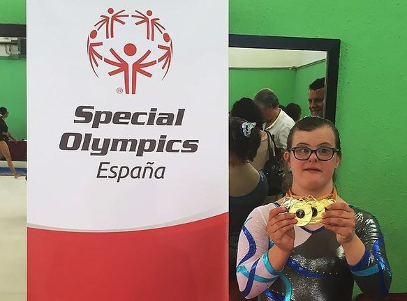 Marta Jové aconsegueix dues medalles d'or i una d'argent en gimnàstica artística