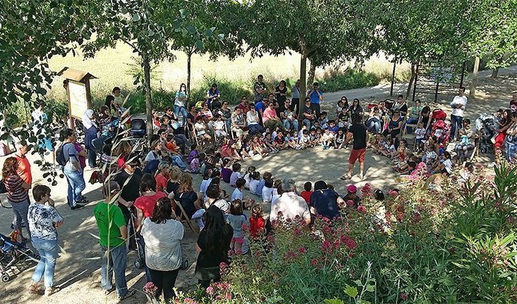 Les activitats en el Parc de la Banqueta de Juneda amb el públic familiar