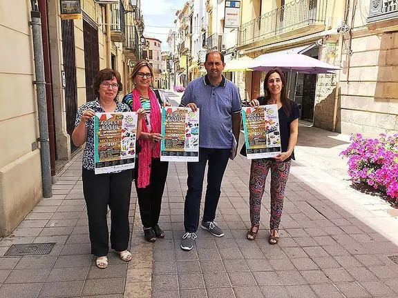 Presentació de la segona campanya d'estiu dels comerciants de les Borges interior