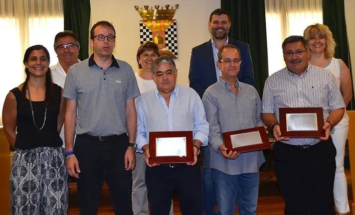L'Ajuntament ret homenatge als directors jubilats