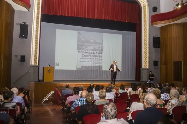 Marc Solsona trasllada la xerrada Mollerussa avui al Teatre L'Amistat