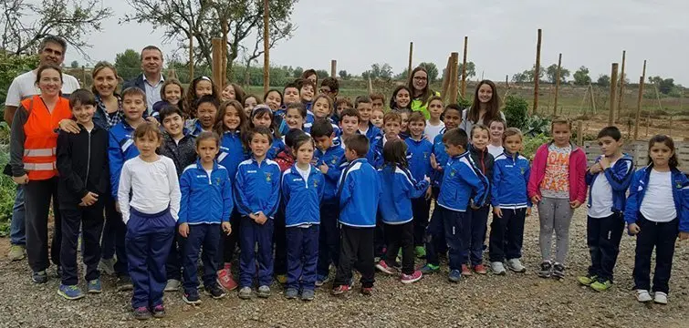 Els alumnes de l'escola Mossèn Ton Clavé de Vila-sana