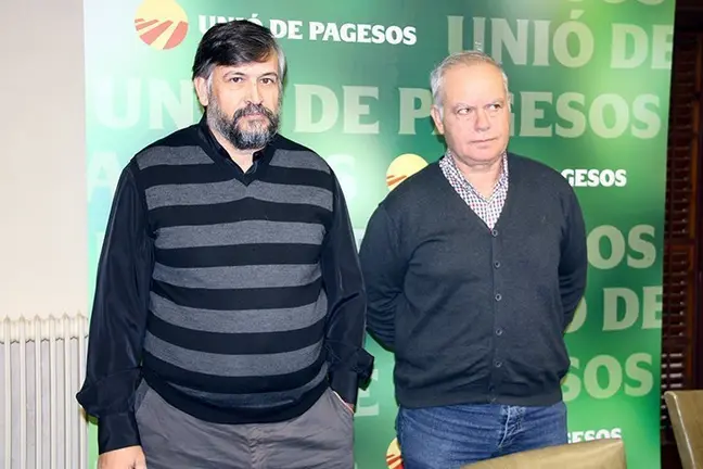 Joan Caball presenta la convocatòria d'Unió de Pagesos