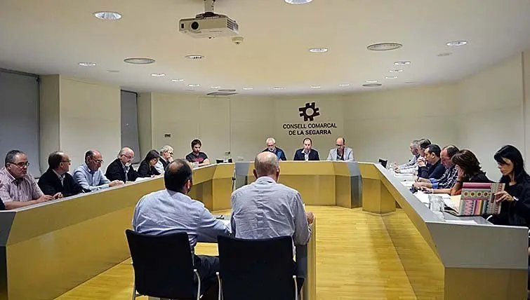 Ple del Consell Comarcal de la Segarra