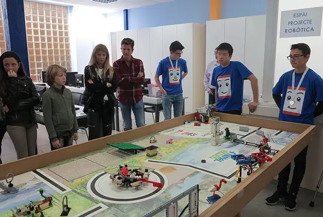 Jornada de Portes Obertes La salle interior