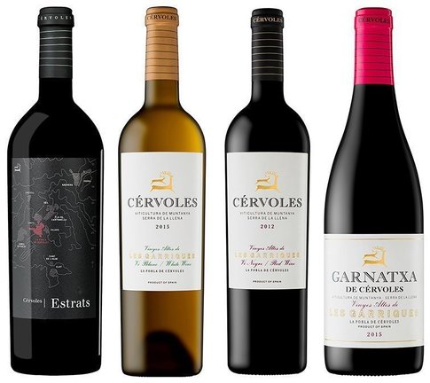 Cérvoles Celler - Vins premiats en el Catavinum World Wine & Spirits 2017