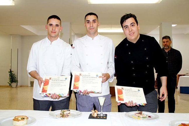 Jesús Gimena, Antoni Sánchez i Alberto Pascual finalistes del concurs d'Alfarràs