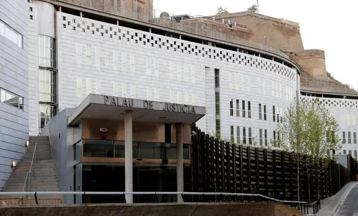 Imatge de l'edifici dels jutjats del Canyeret a Lleida