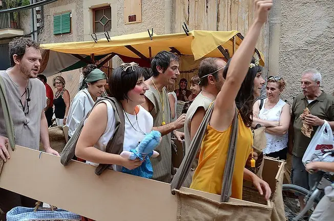 Mercat Medieval de Guimerà 2017 3 interior