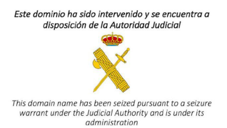 Captura de pantalla que ha pogut fer l'ANC en el seu web