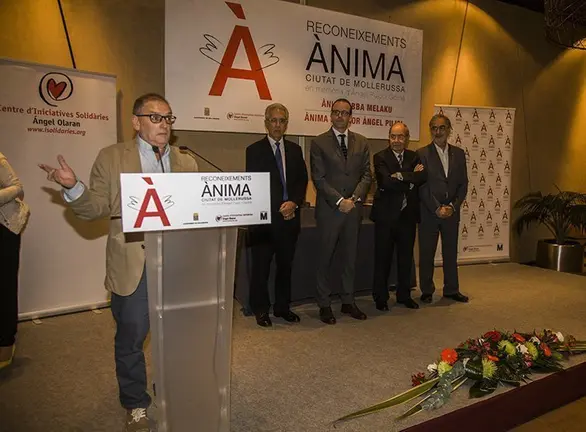 L'activista en pro dels drets humans a Israel Meir Margalit