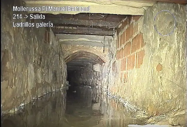 Mollerussa col·lector aigues pl.Manuel Bertrand 3 interior