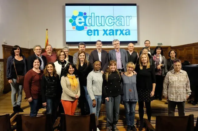 Els participants en el Cogrès Internacional de l'IEI