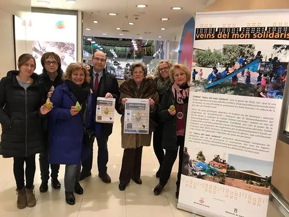 Inauguració de la Campanya Cap infant sense menjar a Oussouye a la Sala Sunka de Lleida