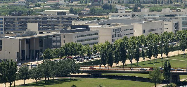 Imatge del campus de la Universitat de Lleida Interir