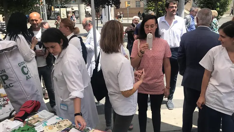 Activitats en el marc del Dia Mundial Sense Tabac a Lleida