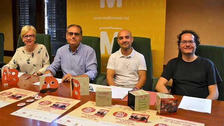 Presentació de la Marató de la Sang a l'ajuntament de Mollerussa