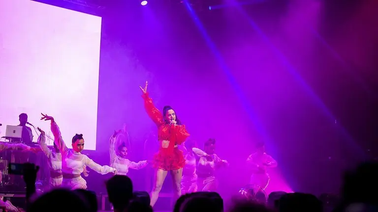 Rosalia la jove promesa del flamenc nacional va oferir una actuació sorprenent