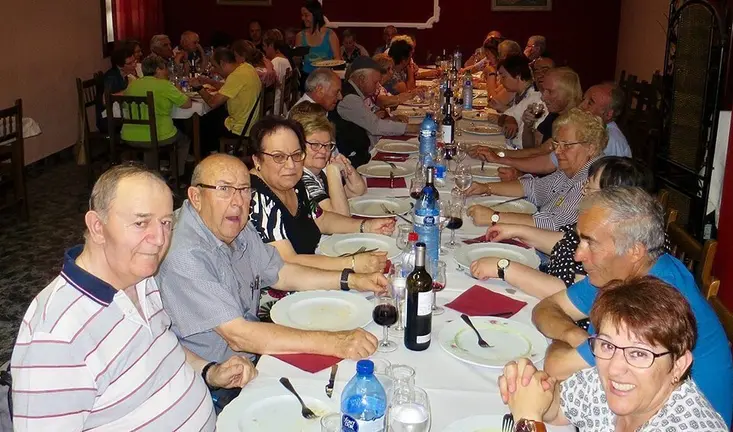 Participants en l'Aplec de la Gent Gran de Torrefeta i Florejats
