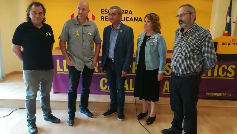 Els representants d'ERC de la demarcació de Lleida