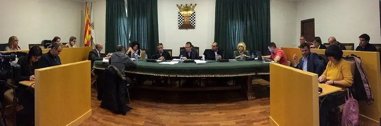 Ple de l'Ajuntament de Mollerussa del 21 de desembre