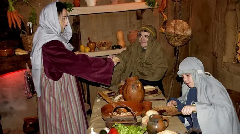 El Pessebre Vivent de Linyola es converteix en museu d'oficis antics