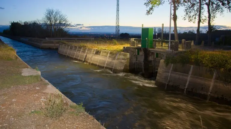 Imatge de la zona regable dels Canals d'Urgell