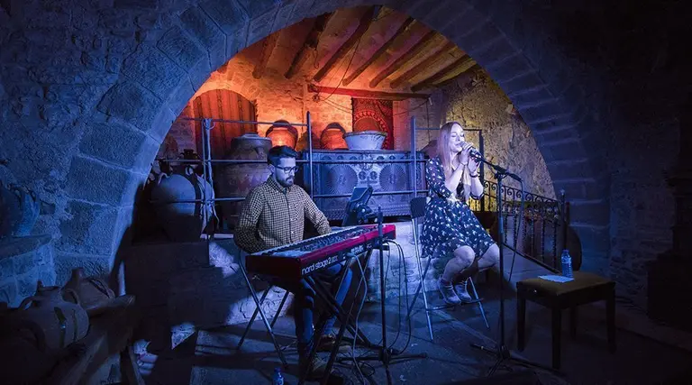 Cal Corominas, escenari de la presentació del darrer treball de la cantautora, Beth Rodergas